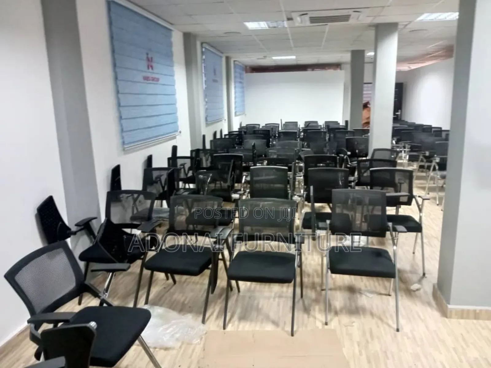Study Desks With Tab (Fully Black)