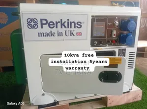 Keep Life Plugged in With Perkins 10kva 13000wats Diesel