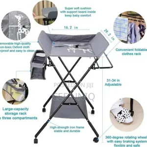 Foldable and Portable Baby Changing Station