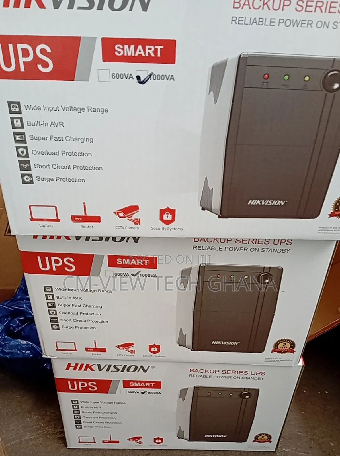 1000va Hikvision Ups