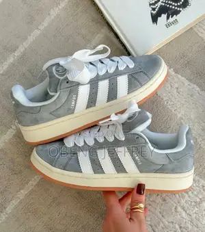 Photo - Original Adidas Campus Gray and White