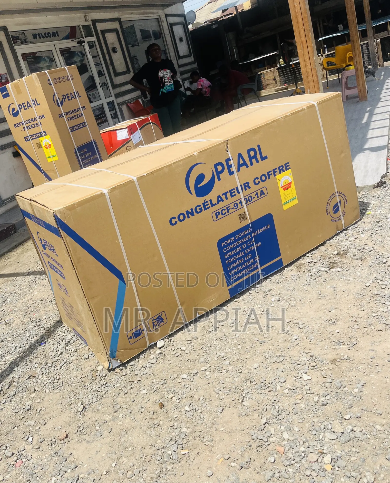 Sealed in Box Pearl Single Door Chest Freezer(