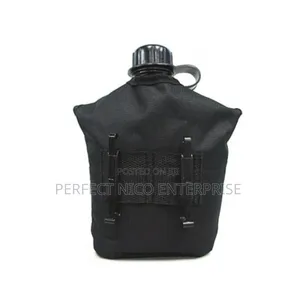 Military Tactical Water Canteen With Pouch