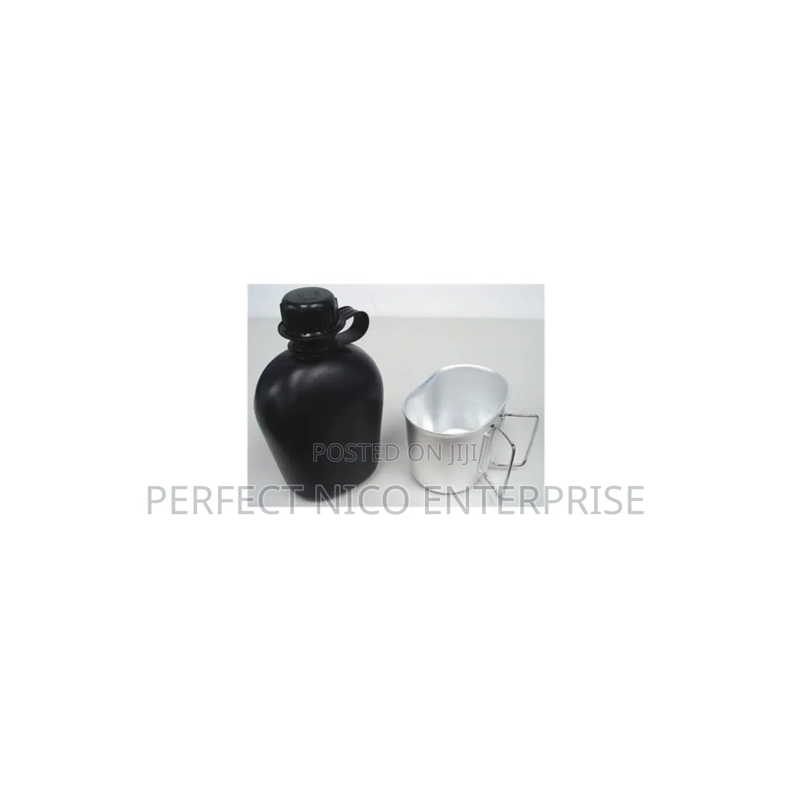 Military Tactical Water Canteen With Pouch