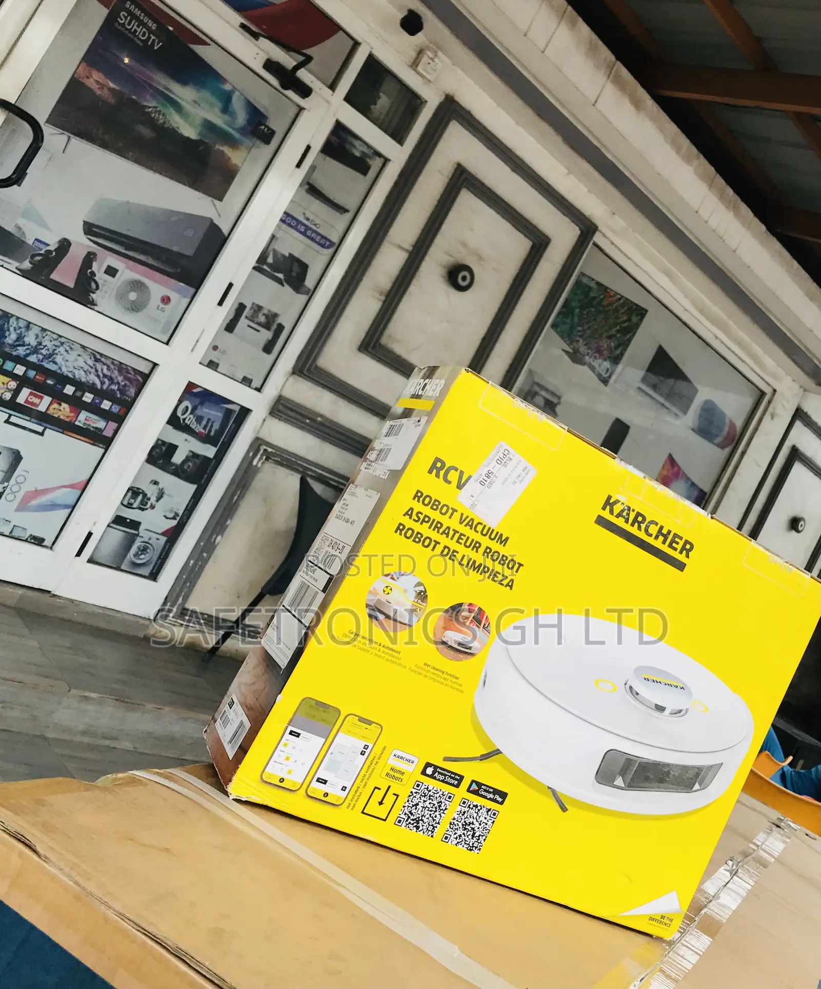 Lastest White Karcher Robot Cleaner Vacuum RCV 5