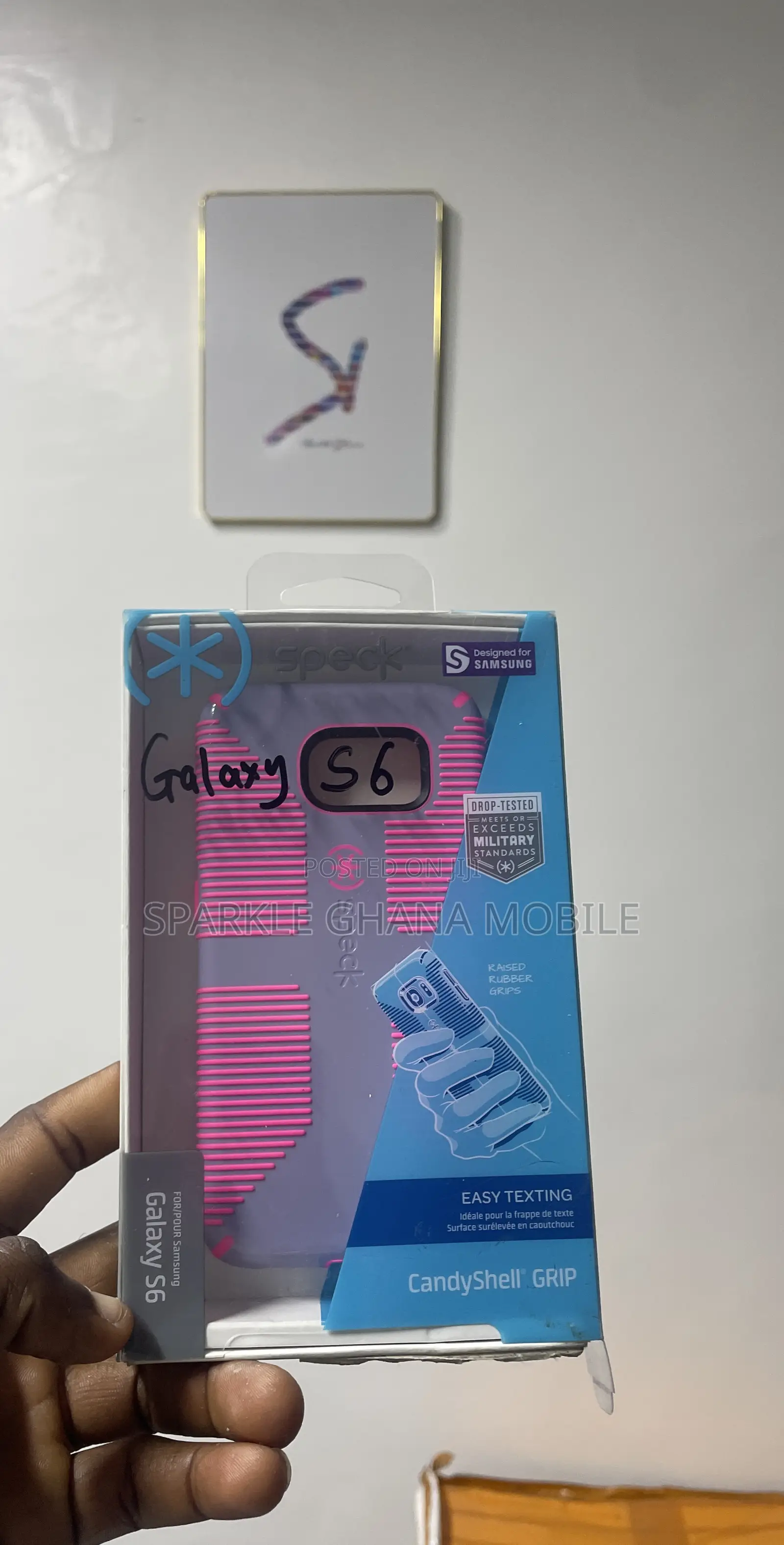 Samsung Galaxy S6 Pink Shell Case