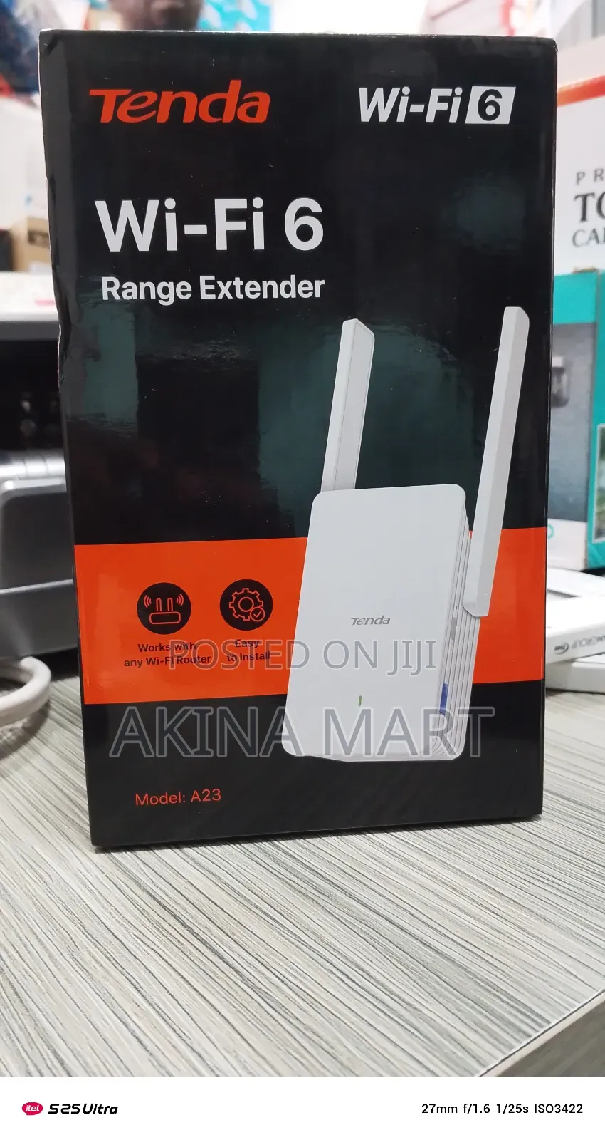 Tenda Range Extender Wi-Fi 6 A23 Range Extender