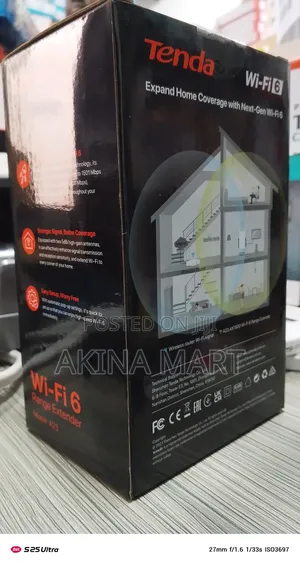Tenda Range Extender Wi-Fi 6 A23 Range Extender