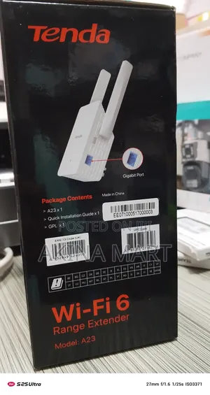 Tenda Range Extender Wi-Fi 6 A23 Range Extender