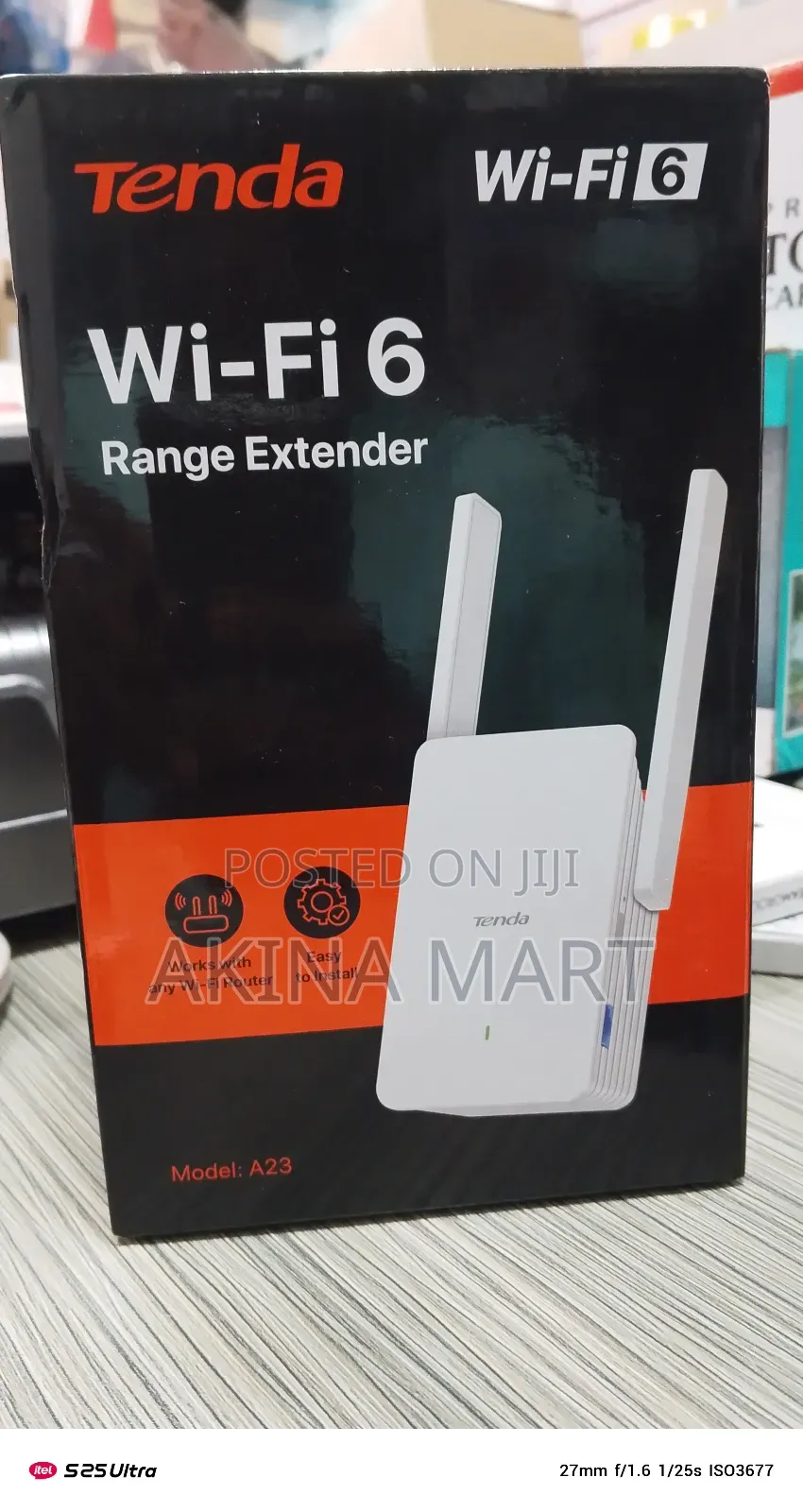 Tenda Range Extender Wi-Fi 6 A23 Range Extender