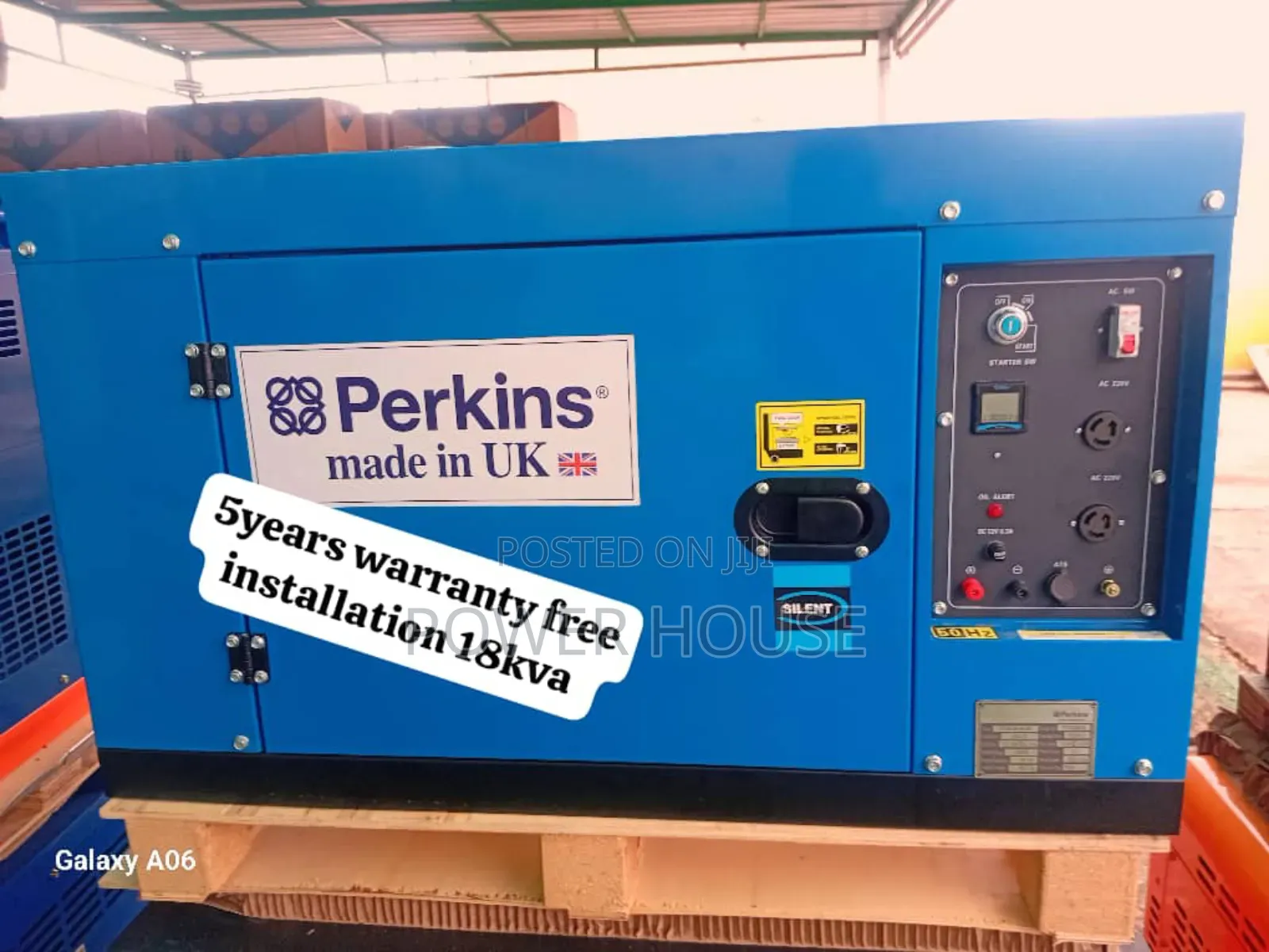 Tower Trinity 18kva Diesel Perkins Generator