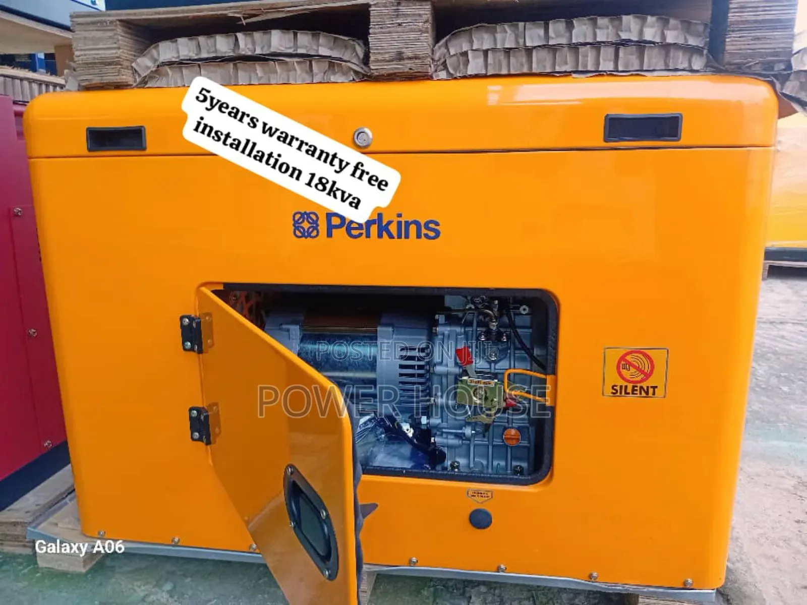 Tower Prime Tap 18kva Perkins Generator Tower Platinum Charg