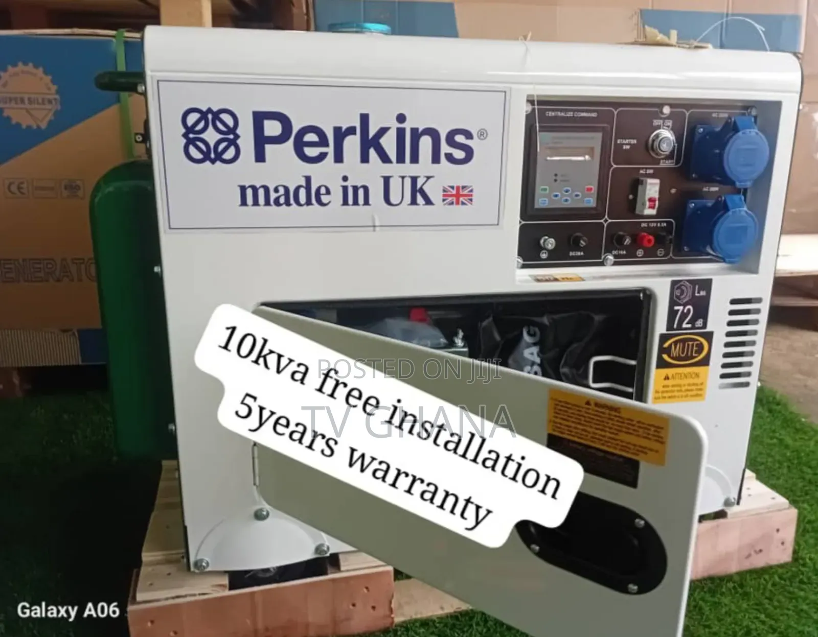 Alpha Edge Smart Gen Perkins 10kva 13000watts Diesel Silent