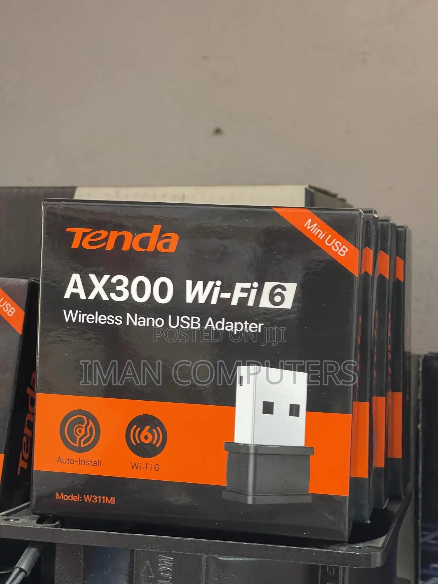Tenda Ax300 Wi-Fi 6 Wireless Nano Adapter