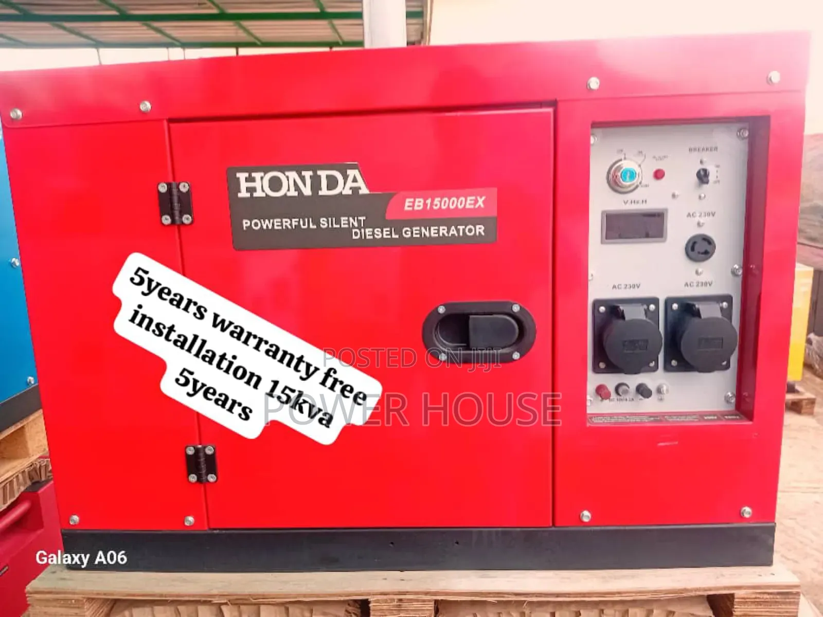 Tower Port Surage 15kva 16500watts Diesel Honda Generator