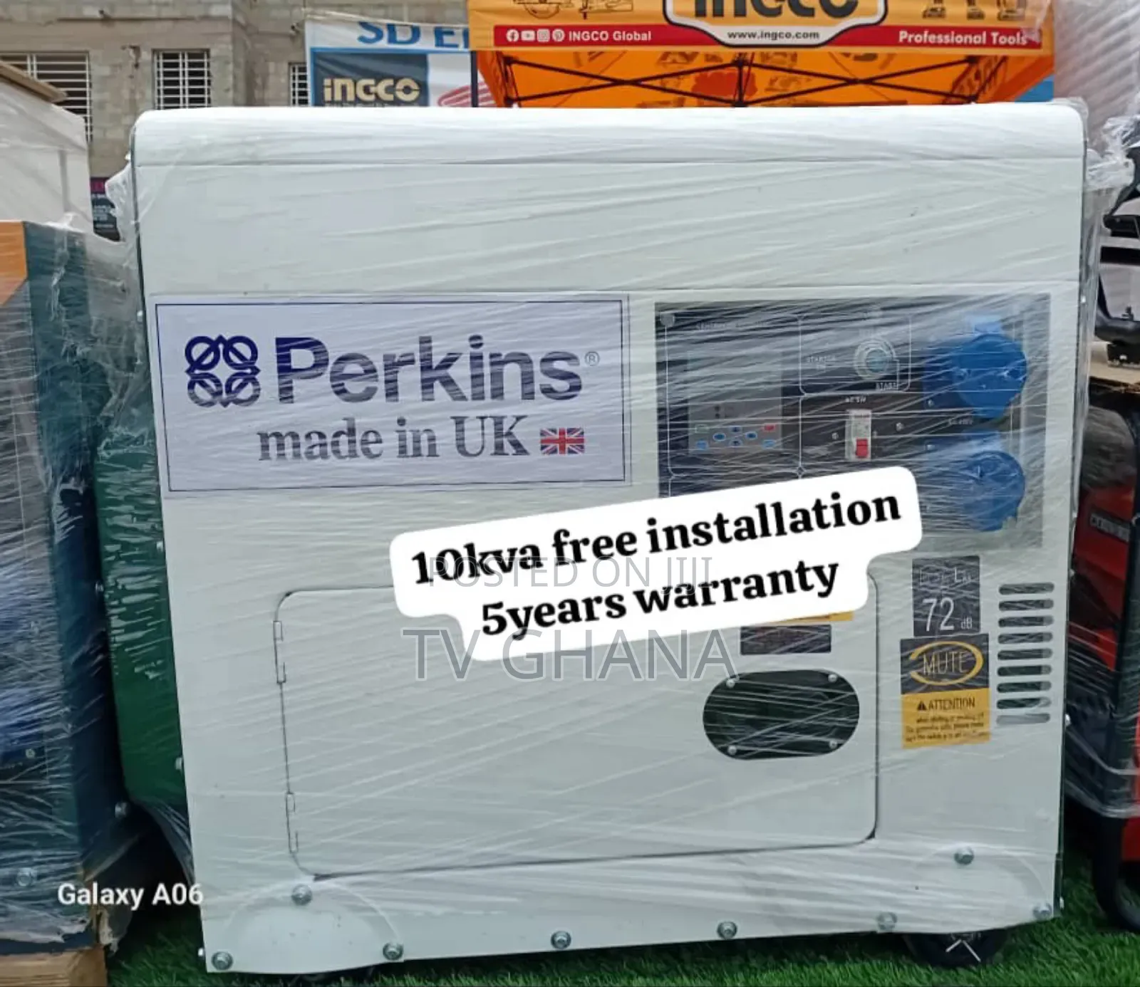 Rapid Start Perkins 10kva Diesel 13000watts Diesel Generator