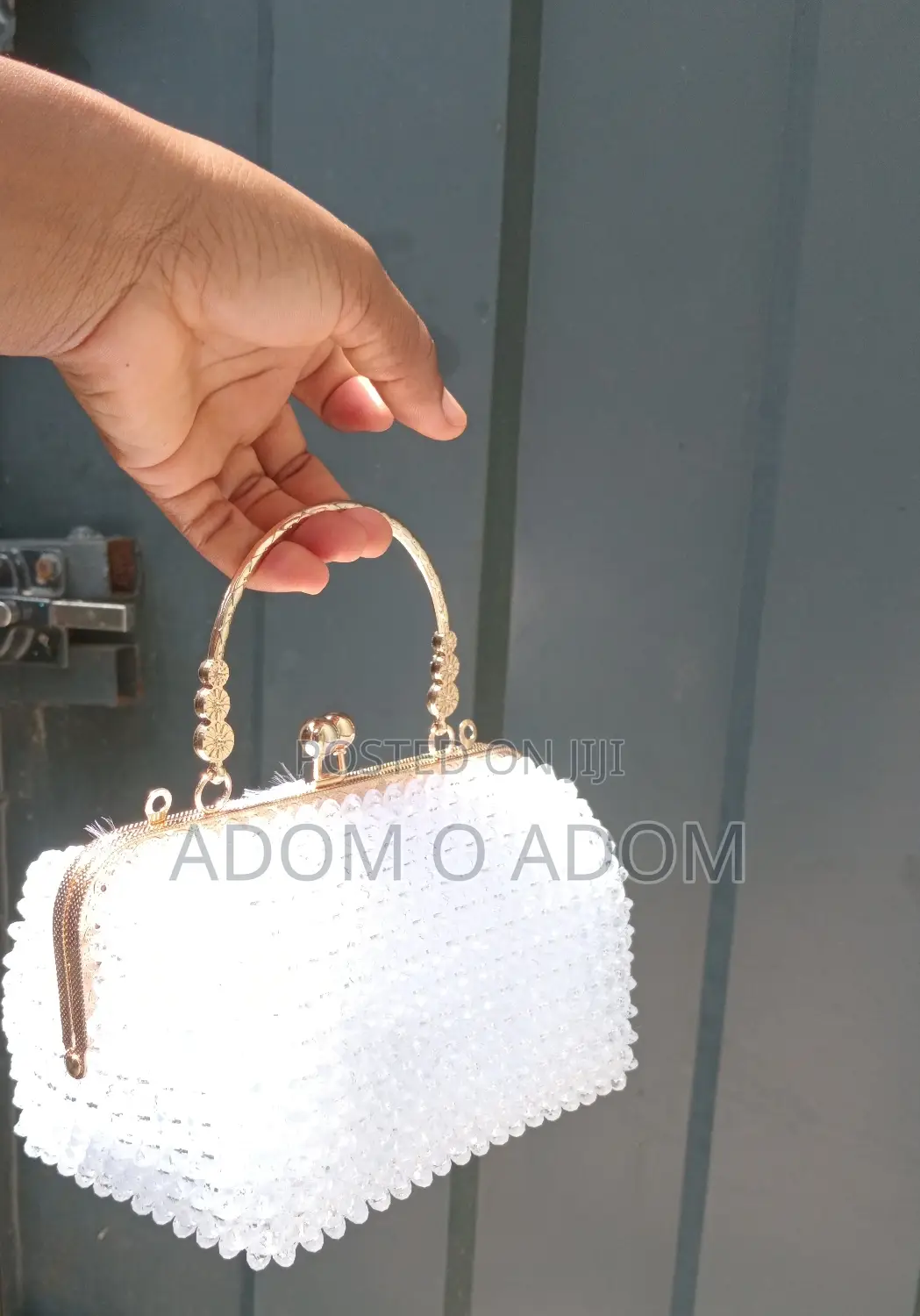Kisslock Handmade Beaded Bag