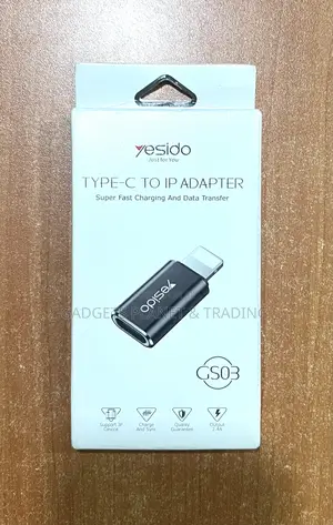 Lightning to Type-C Data Transfer Fast Charge Otg Adapter