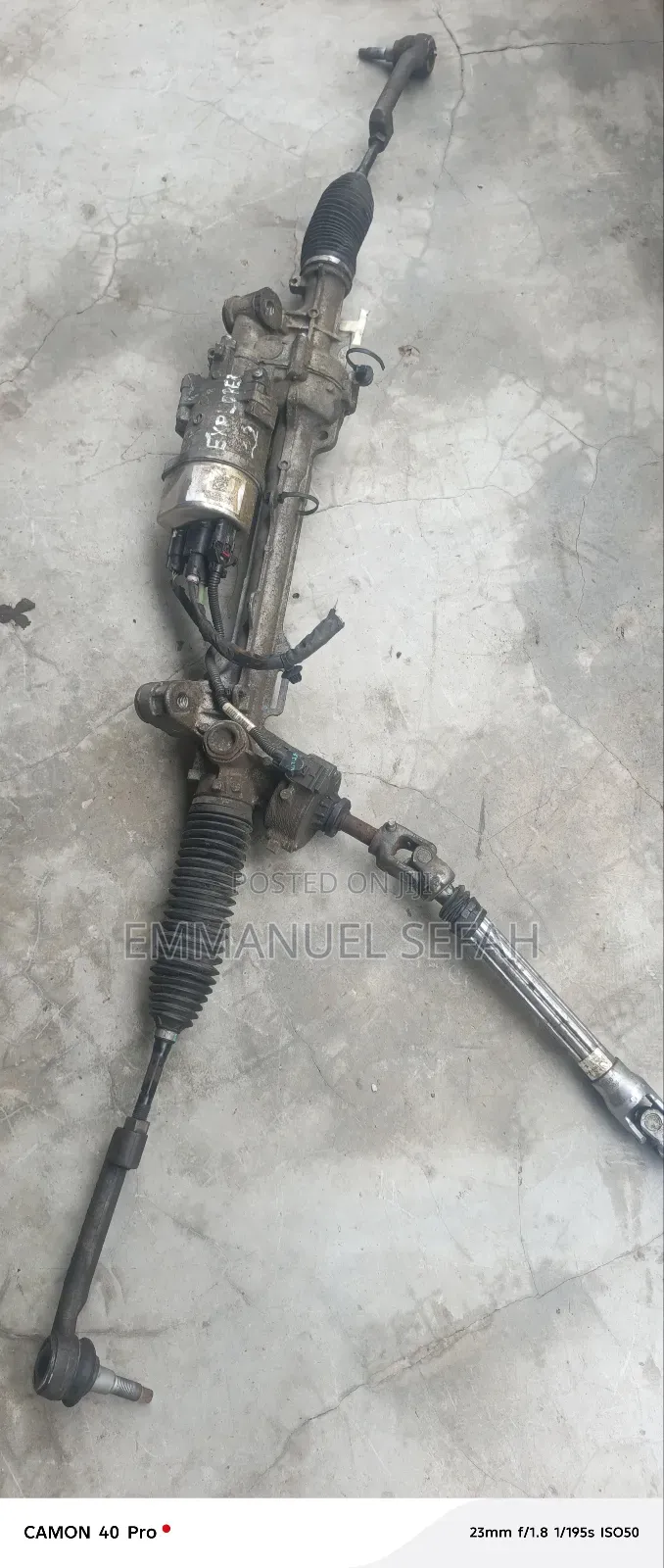 Ford Explorer 2021to 2023 Electronics Steering Rack