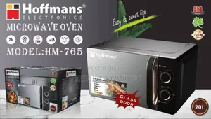 Hoffman 20l Microwave With Gold Handle