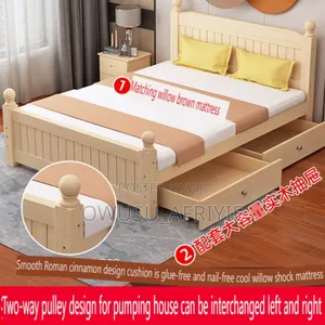 Kind Size Bed Frame With Drawers