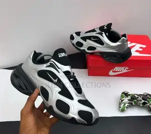 Nike Air Muse Black Metallic Silver