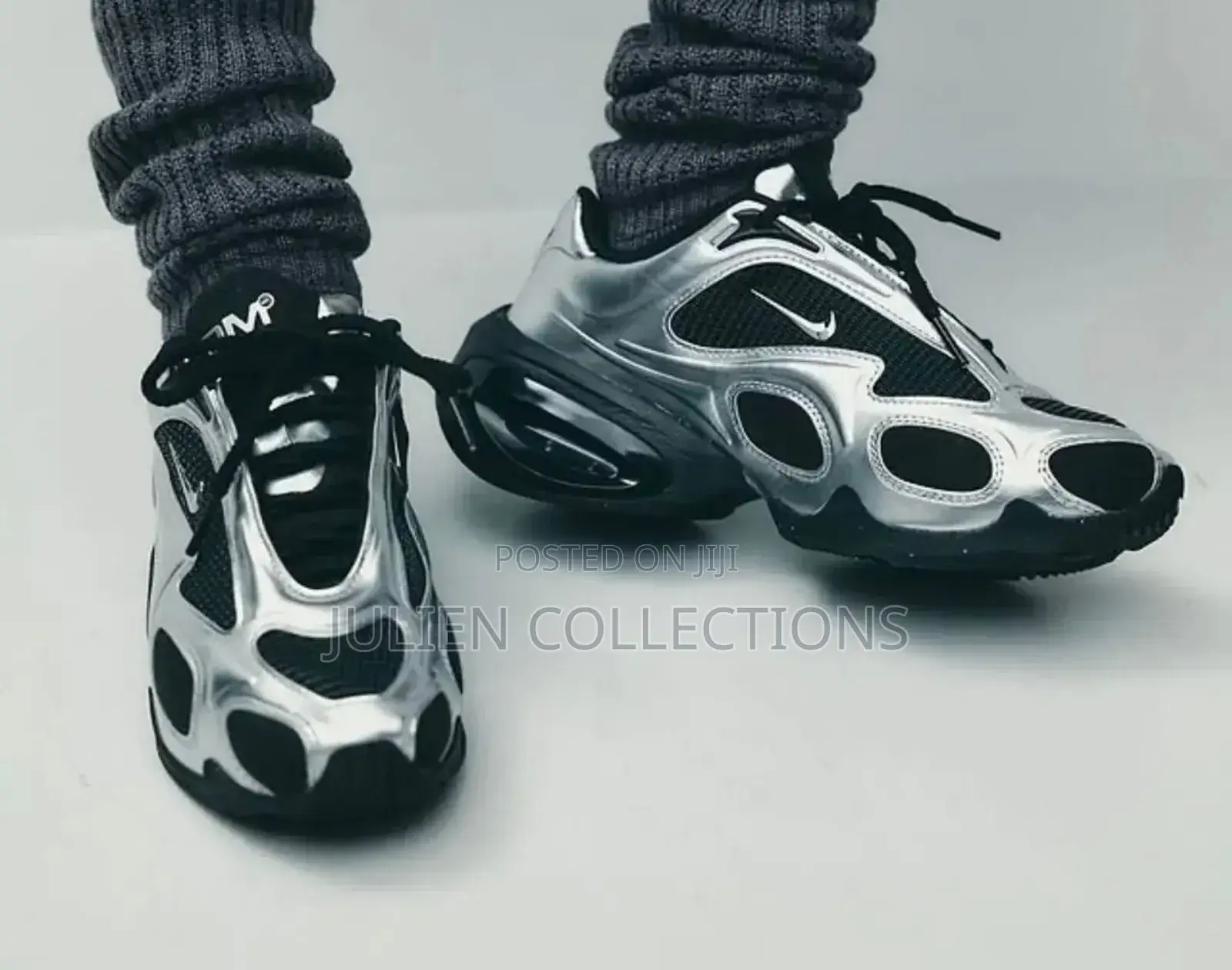 Nike Air Muse Black Metallic Silver