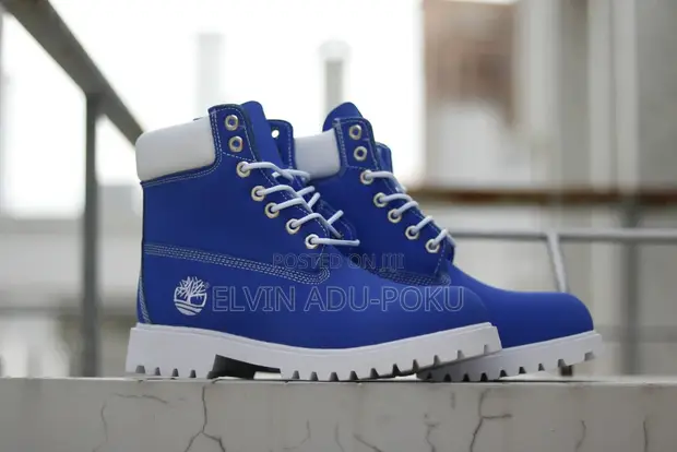 Timberland Inch Boots “ Blue/White”