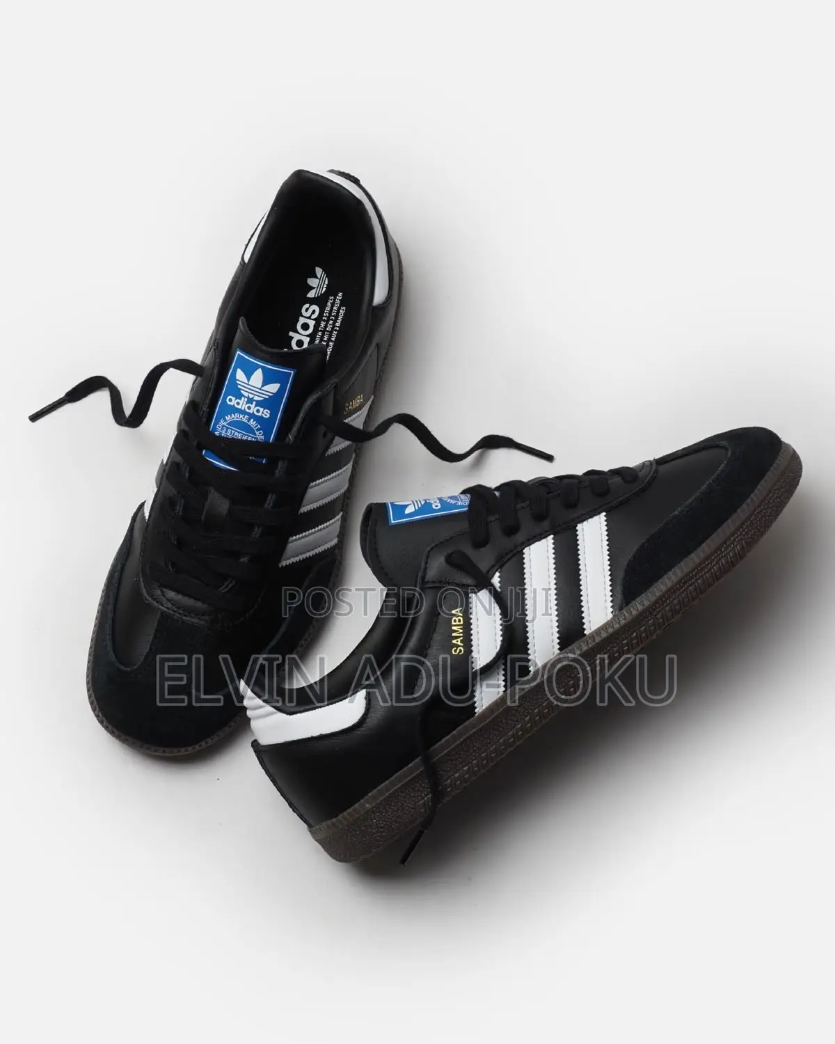 Adidas Samba Og "Black/Clear Granite"