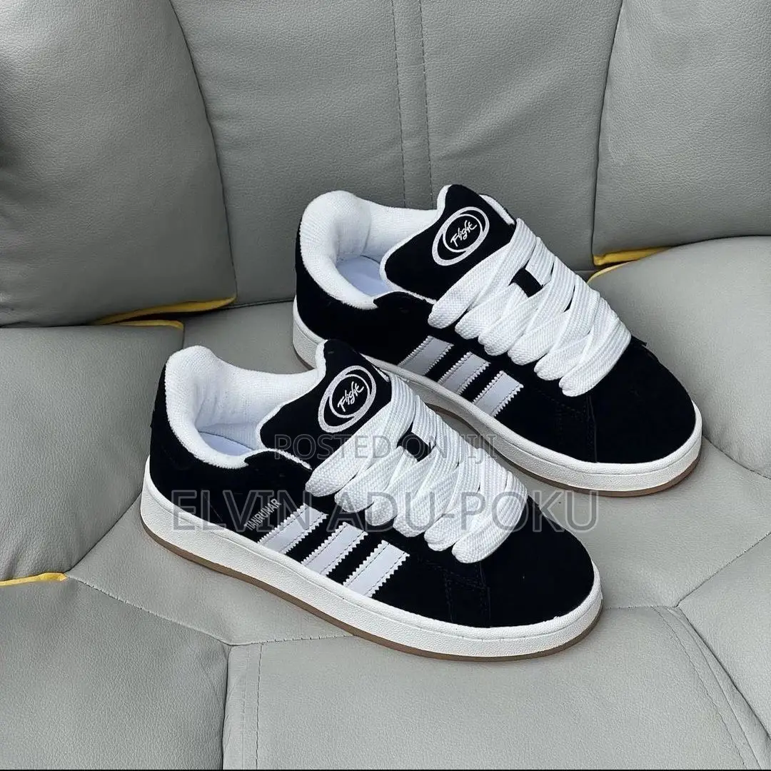 Adidas Campus "Black White Gum"