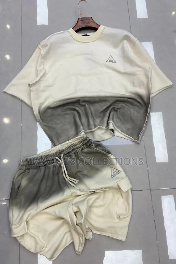 Fashion Trend Top and Down Shorts