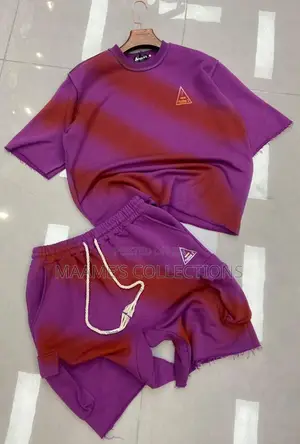 Fashion Trend Top and Down Shorts