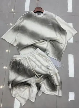 Fashion Trend Top and Down Shorts