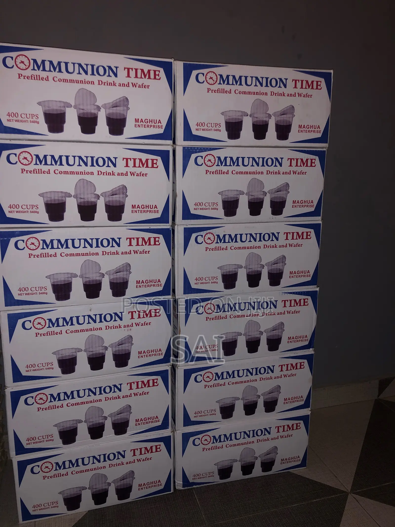 Prefilled Communion Wine