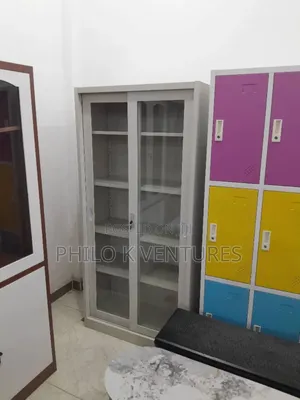 Metal Cabinet With 2 Doors