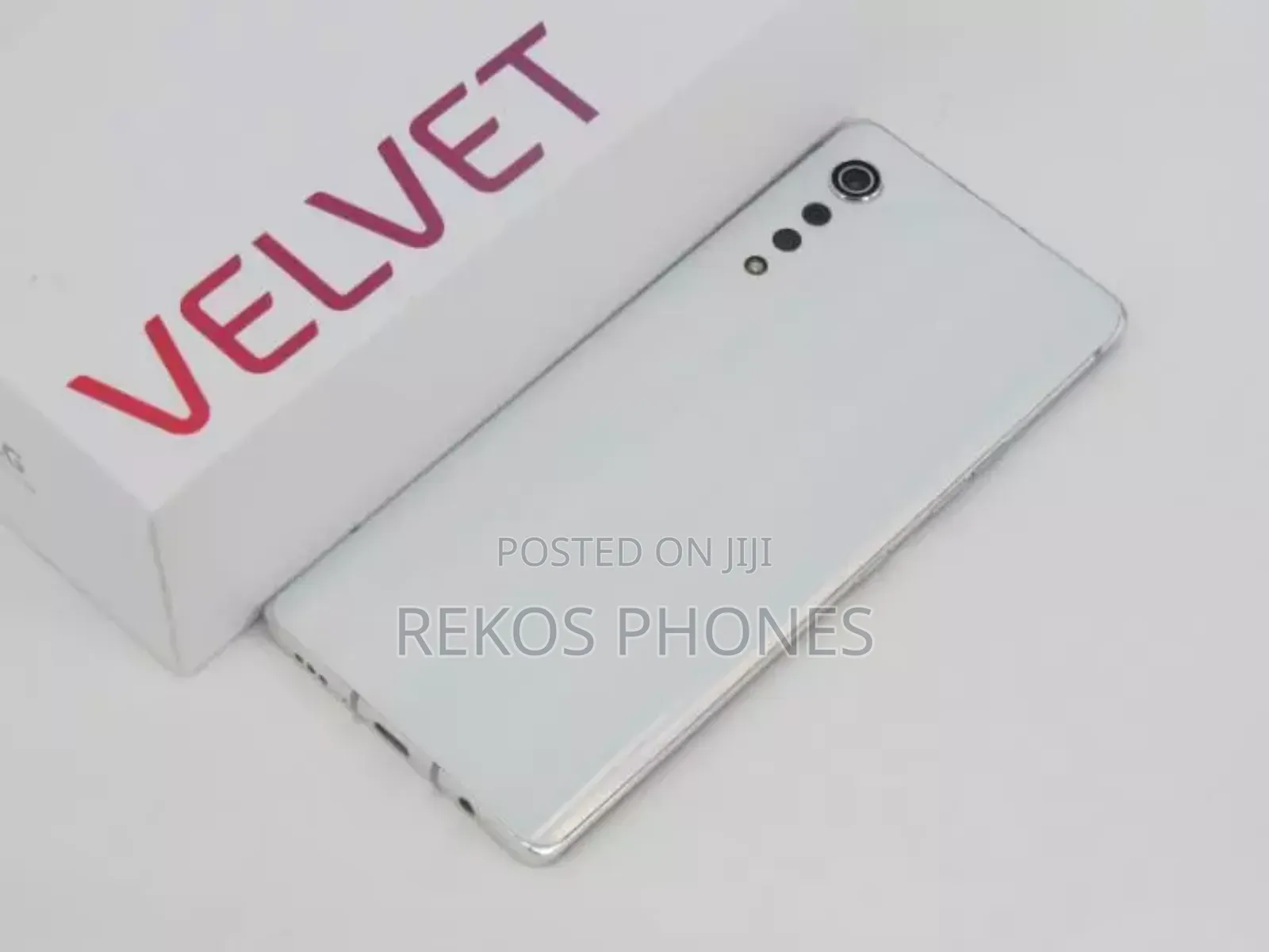 New LG Velvet 128 GB White