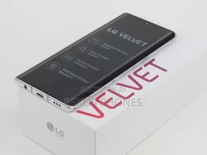 New LG Velvet 128 GB White