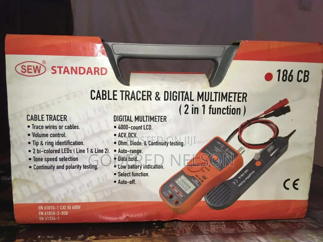 Sew Standard Cable Tracer and Digital Multimeter