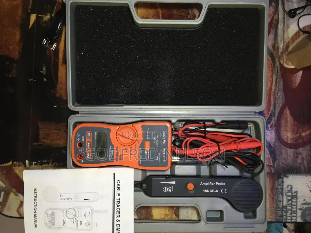 Sew Standard Cable Tracer and Digital Multimeter