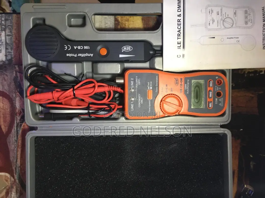 Sew Standard Cable Tracer and Digital Multimeter