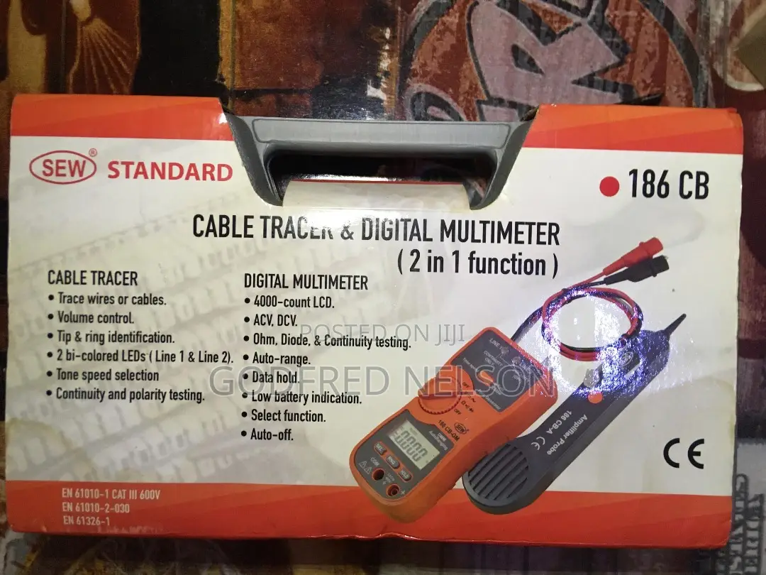 Sew Standard Cable Tracer and Digital Multimeter