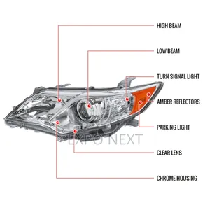 Headlights for Toyota Camry Models Depo 2012-2015