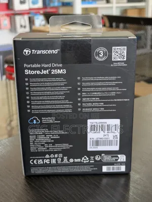 Transcend 1tb Usb 3.1 Storejet 25m3 Portable Hard Drive