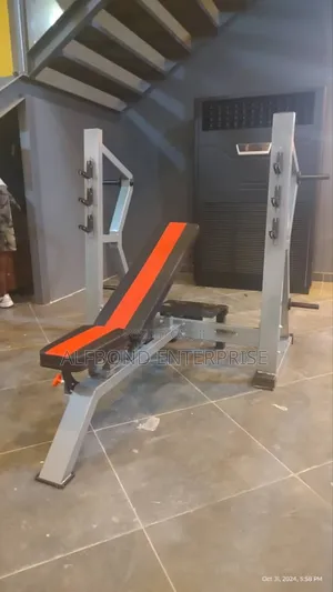 Olympic Incline/Flat Commercial Bench Press