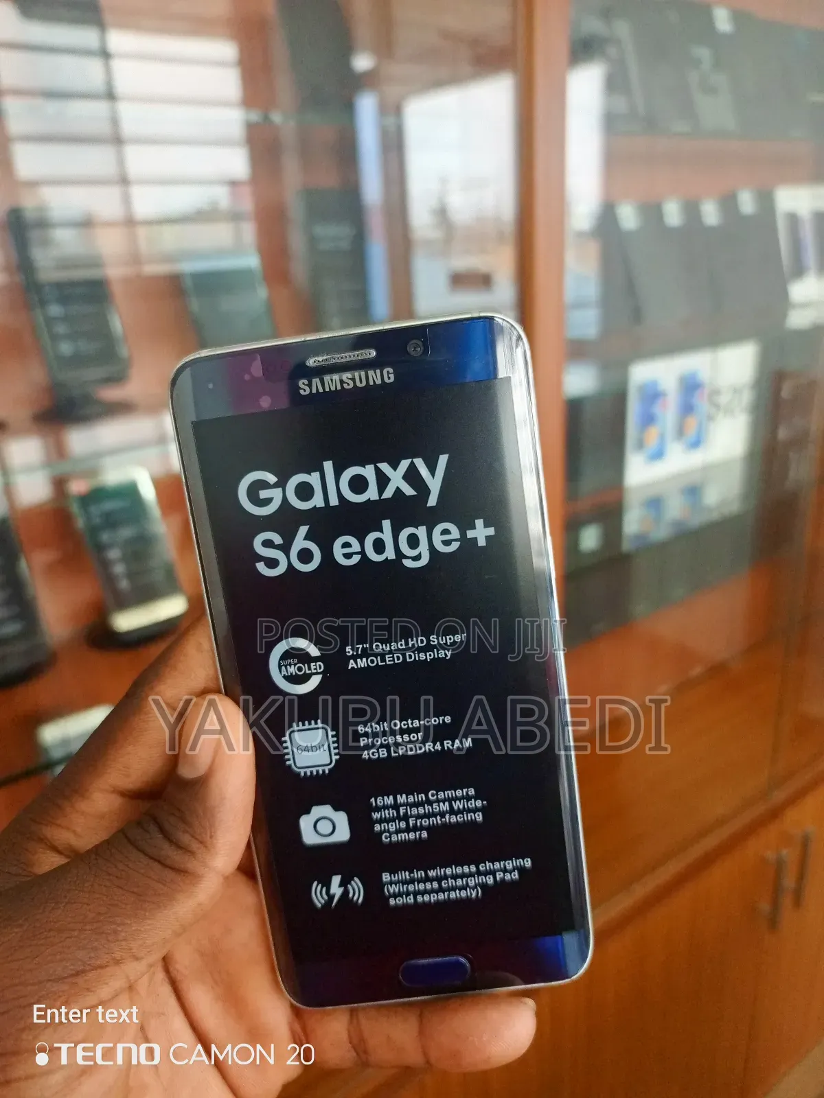 Samsung Galaxy S6 Edge Plus 32 GB Black