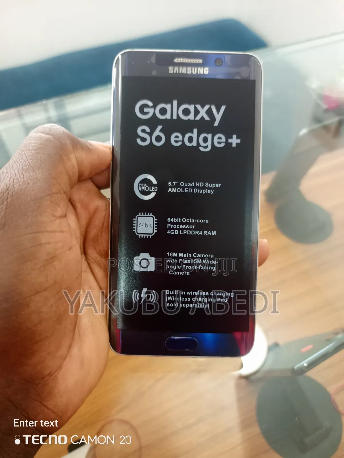 Samsung Galaxy S6 Edge Plus 32 GB Black