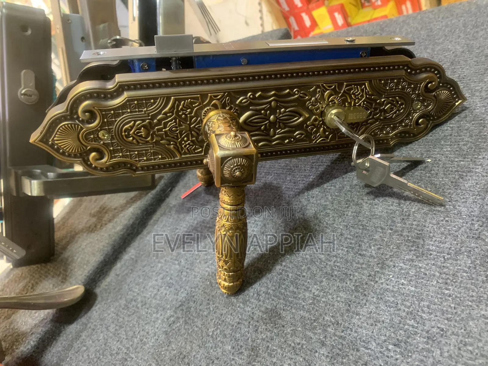 Pure Brass High Quality Turkey Door Lock Big Size
