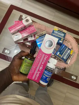Kirkland Oil + Derma Roller + Mielle Rosemary Oil
