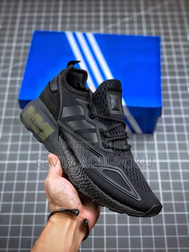 Adidas Zx Boost “ Triple Black” in Dansoman - Shoes, Sneaker