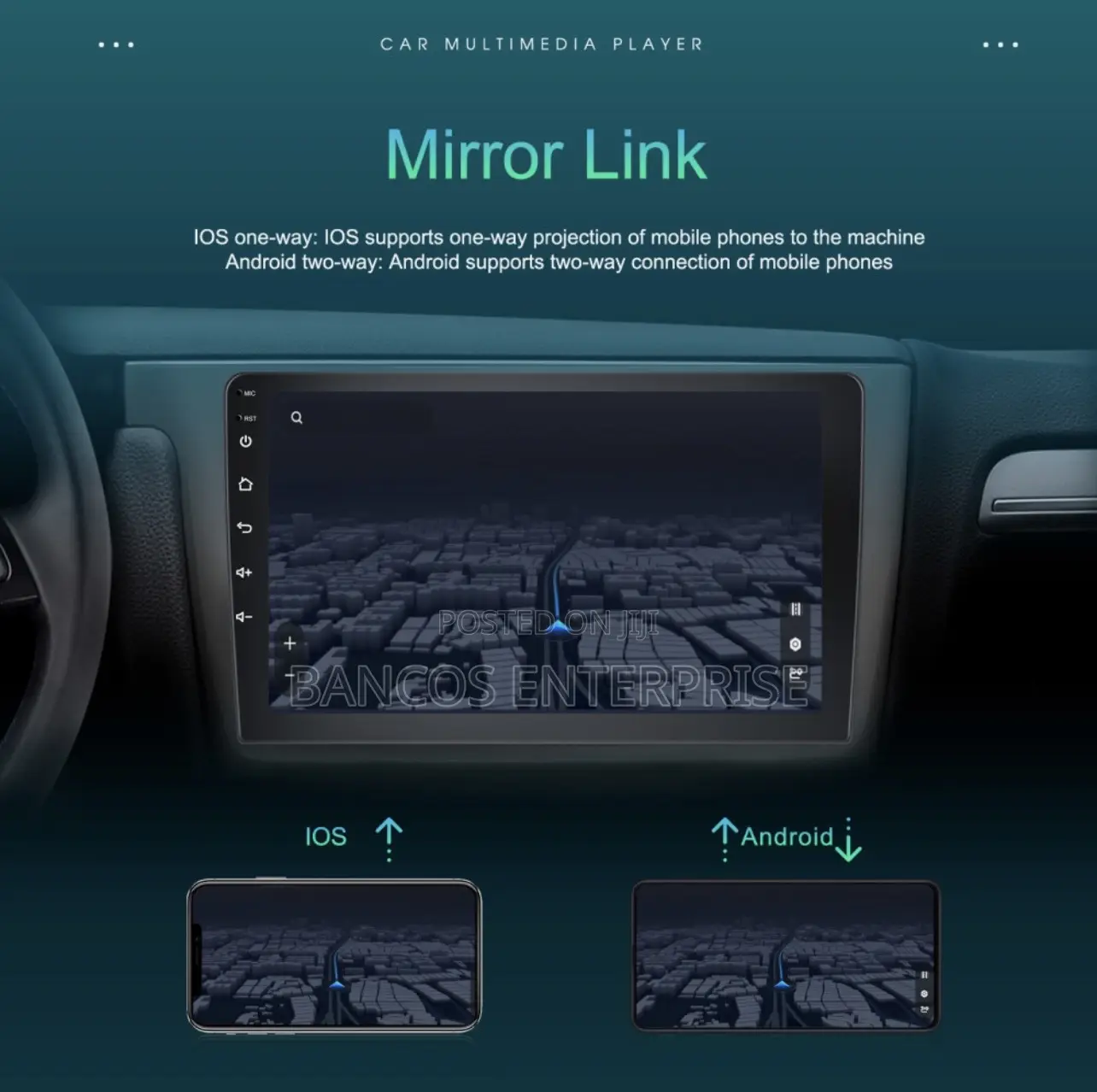 2015-2017 Toyota Camry Ios Carplay And Android Stereo